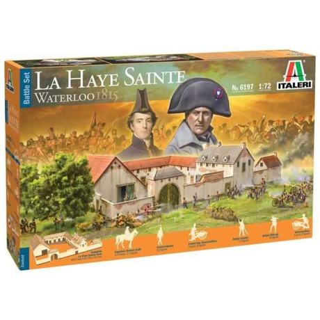 Model Kit diorama 6197 - Waterloo 1815: La Haye Sainte (1:72)