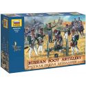 Wargames (AoB) figurky 8022 - Russian Foot Artillery 1812-1814 (1:72)