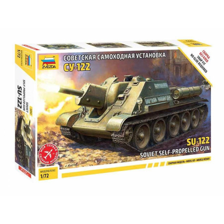 Model Kit tank 5043 - SU-122 Soviet Tank Destroyer (1:72)
