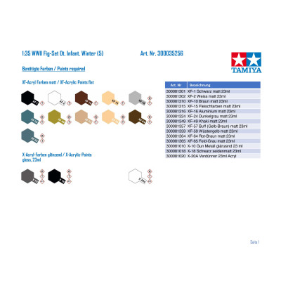 Tamiya German Assault Infantry w/ Winter Gear 1/35