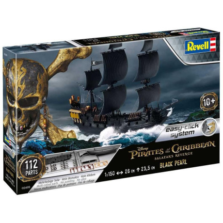 EasyClick loď 05499 - Black Pearl (1:150)