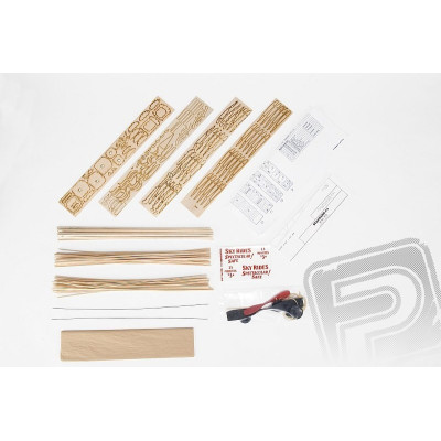 Curtiss Standard J-1 "Jenny" 762mm laser. vyřezávaný