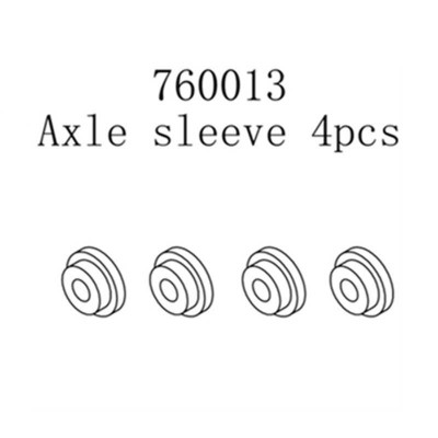 Turbo Racing zadní kluzná ložiska, 4 ks.