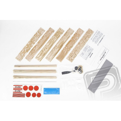 Aichi Type 99 "Val" 762mm laser. vyřezávaný