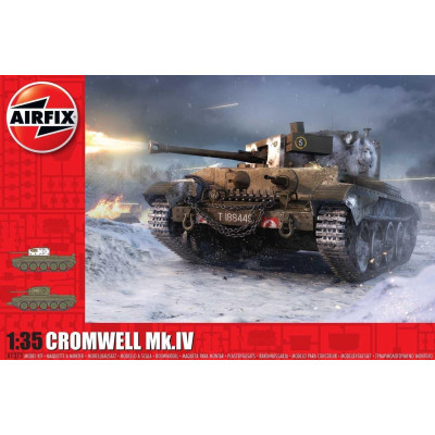 Classic Kit tank A1373 - Cruiser Mk.VIII A27M Cromwell Mk.IV (1:35)