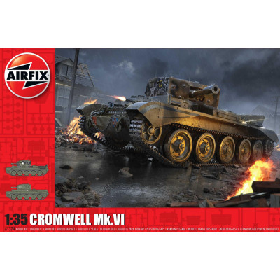 Classic Kit tank A1374 - Cruiser Mk.VIII A27M Cromwell Mk.VI (1:35)