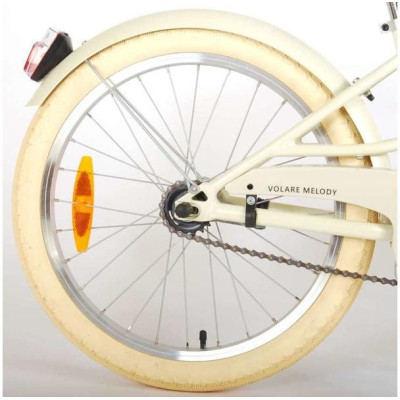 Volare - Dětské kolo 20" Melody Prime Collection pastelově červená