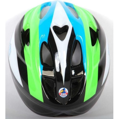 Volare - Dětská přilba Deluxe 51-55cm červená, modrá, bílá