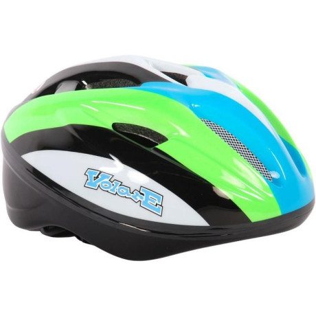 Volare - Dětská přilba Deluxe 51-55cm zelená, bílá, černá