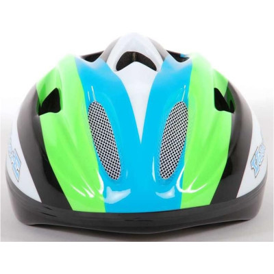 Volare - Dětská přilba Deluxe 51-55cm zelená, bílá, černá