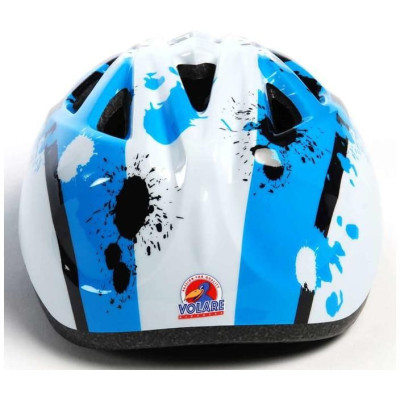 Volare - Dětská přilba 47-51cm modrá, bílá