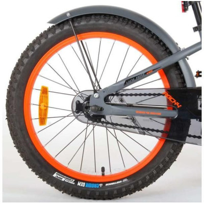 Volare - Dětské kolo 20" Rocky Prime Collection šedá