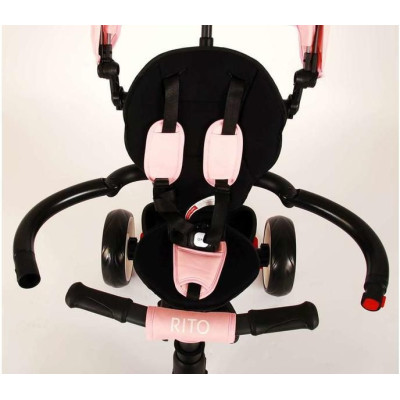 Volare - Dětská tříkolka Rito Deluxe růžová