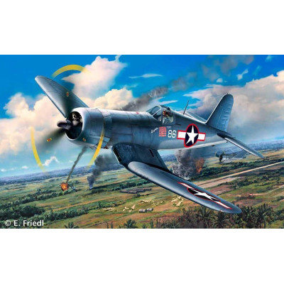ModelSet letadlo 63983 - Vought F4U-1A Corsair (1:72)