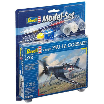 ModelSet letadlo 63983 - Vought F4U-1A Corsair (1:72)