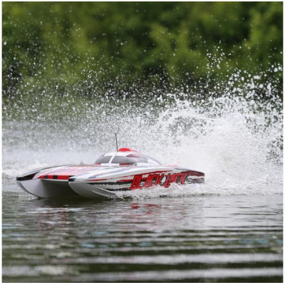 Proboat Blackjack 42" 8S Catamaran RTR černý/oranžový