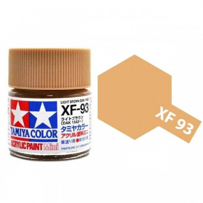 81793  XF-93 Light brown DAK Tamiya Color Acrylic Paint 10ml