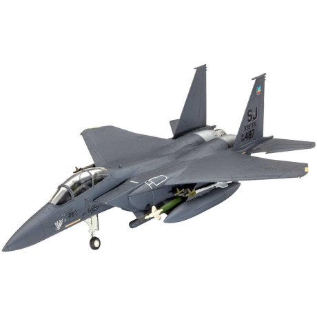 Plastic ModelKit letadlo 03972 - F-15E Strike Eagle & Bombs (1:144)
