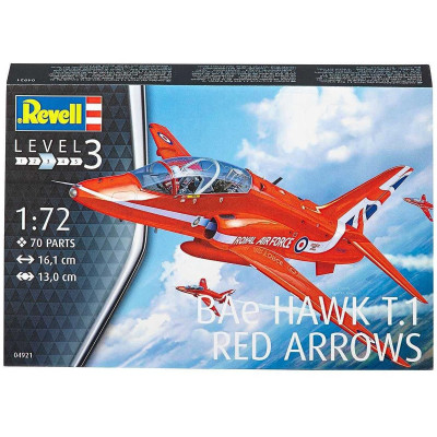 Plastic ModelKit letadlo 04921 - BAe Hawk T.1 Red Arrows (1:72)