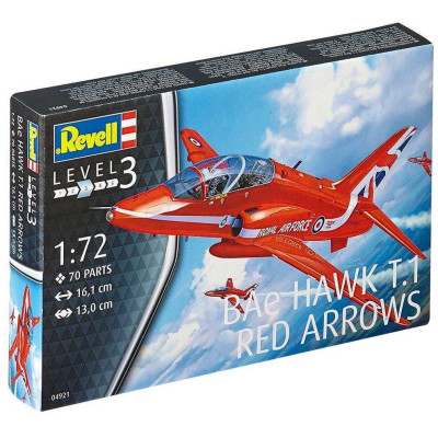 Plastic ModelKit letadlo 04921 - BAe Hawk T.1 Red Arrows (1:72)