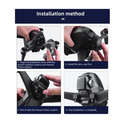 DJI FPV Goggle V2 - 2V1 ochrana závěsu kamery a senzorů