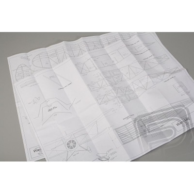 Waco ARE 889mm laser. vyřezávaný