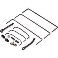 Pótalkatrész Losi Super Baja Rey 2.0 1:6 4WD RC modellautóhoz: első/hátsó stabilizátor (3 db).