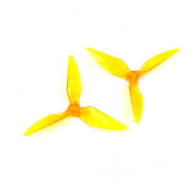 3-listá vrtule průhledný směs 5,1x5 CW/CCW (8 párů)