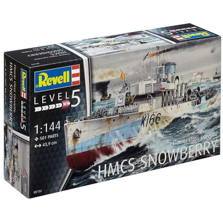 Plastic ModelKit loď 05132 - Flower Class Corvette (early) (1:144)