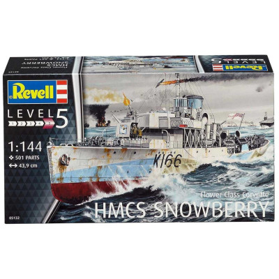 Plastic ModelKit loď 05132 - Flower Class Corvette (early) (1:144)