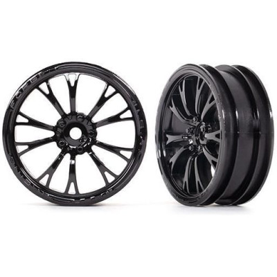 Traxxas disk Weld lesklý černý (přední) (2)