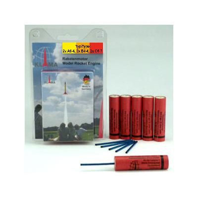 Klima raketový motor A6-4 B4-4 C6-7 (2+2+2)