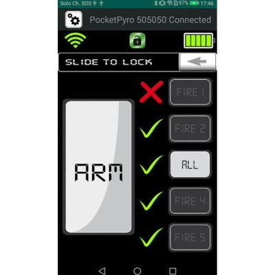 Klima Ovladač el. odpal. systému WiFi 5-kanálový