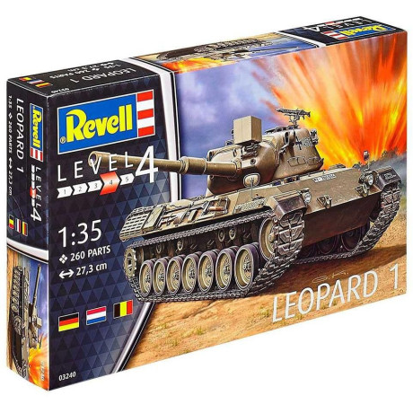 Plastic ModelKit tank 03240 - Leopard 1 (1:35)