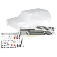 Traxxas Chevrolet Blazer (1969 - 1970) karosszéria, átlátszó, a modellhez tartozó tartozékokkal - 312 mm-es tengelytávú TRX-4 modellekhez. A karosszériát festeni kell.