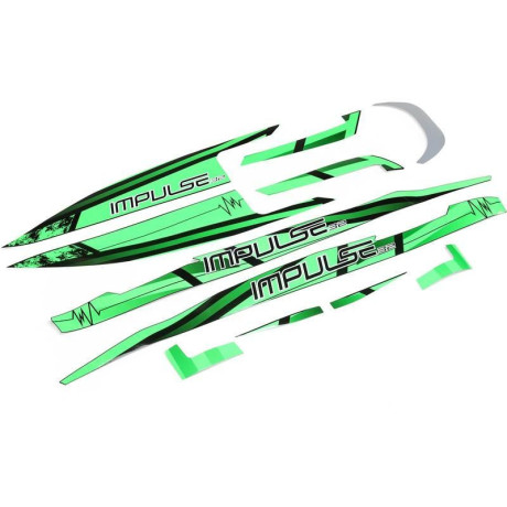 Proboat samolepky zelené: Impulse 32