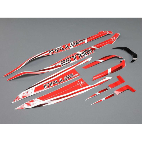 Proboat samolepky červené: Impulse 32