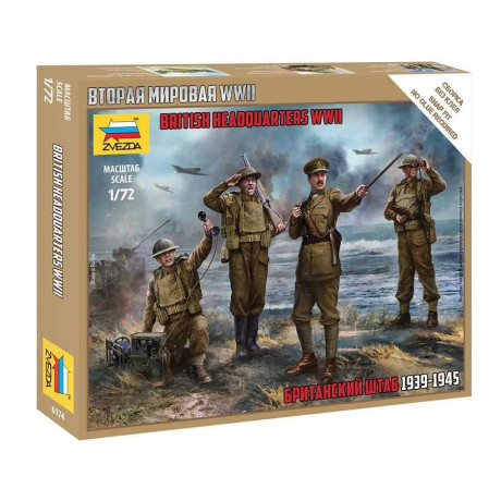 Wargames (WWII) figurky 6174 - British Headquarter (1:72)
