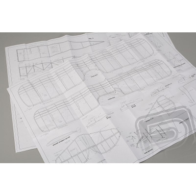 Spad XIII 889mm laser. vyřezávaný