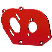 Tuning alkatrész Magnum 272R sebességváltóhoz: motorlemez alumínium 4mm piros eloxált.