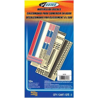 Estes - A matricák (víz) minden űrrakéta modell szerves részét képezik. Egészítsd ki rakétád kinézetét pontosan a kedvedre ezzel a matricakészlettel.  