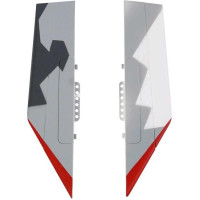 Pótalkatrész RC modell repülőgéphez E-flite Viper 1.4m: alsó kormánylapát.