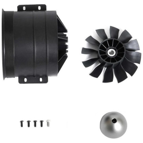 E-flite dmychadlo 90mm 12-lopatek komplet