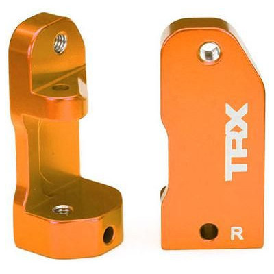 Traxxas závěs těhlice 30° hliníkový oranžový (L+P)