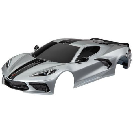 Traxxas karosérie Chevrolet Corvette Stingray stříbrná