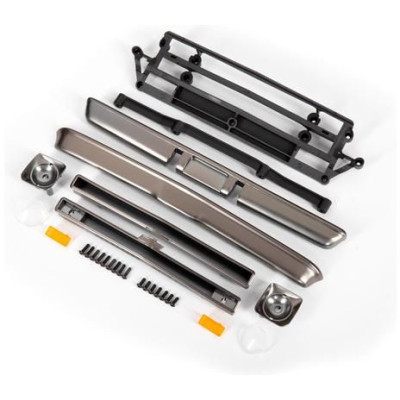 Traxxas příslušenství karosérie černě polomatně chromované