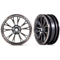 Traxxas Weld disc félig matt króm fekete (elöl) (2).