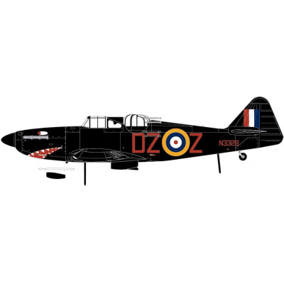 Classic Kit letadlo A02069 - Boulton Paul Defiant (1:72) - nová forma