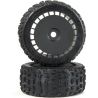Pótalkatrész RC modellautóhoz Arrma Talion 6S BLX: kerék abroncsokkal dBoots Katar T Belted 6S, fekete (2db).