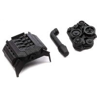 Pótalkatrész RC modell autóhoz Axial SCX10 III Early Bronco: motorburkolat 5.0